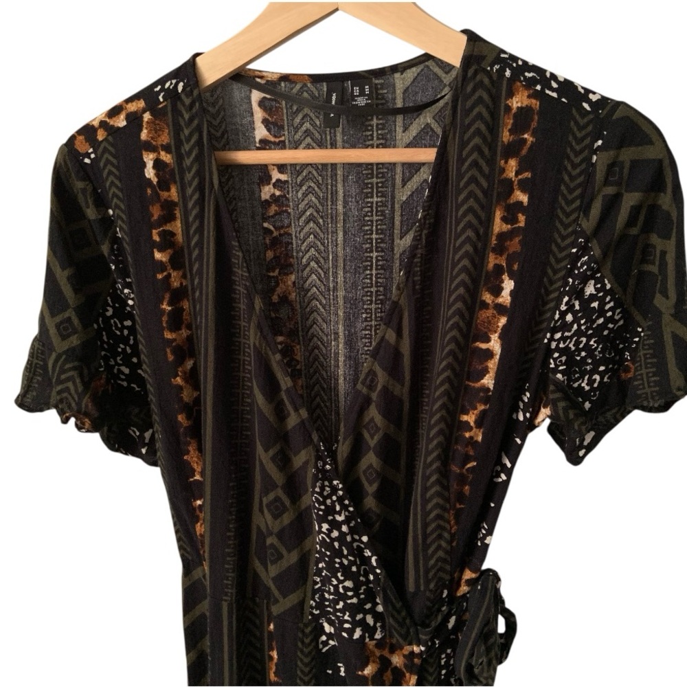 Very Moda Wrap Dress 100% Cotton NWOT. - Picture 6 of 16